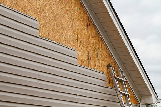 Professional Siding Replacement technician working in West Springfield, PA